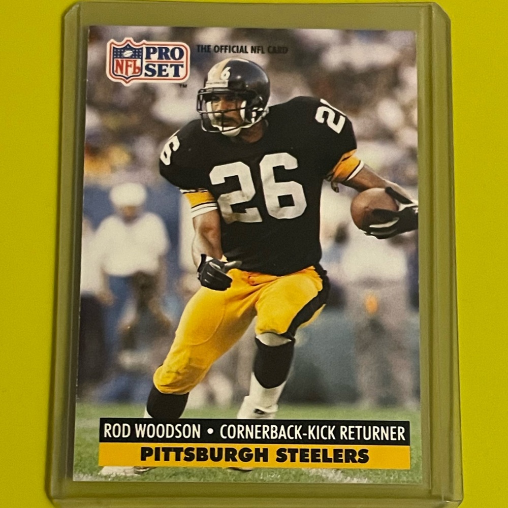 Rod Woodson #278 1991 Pro Set Football Trading Card